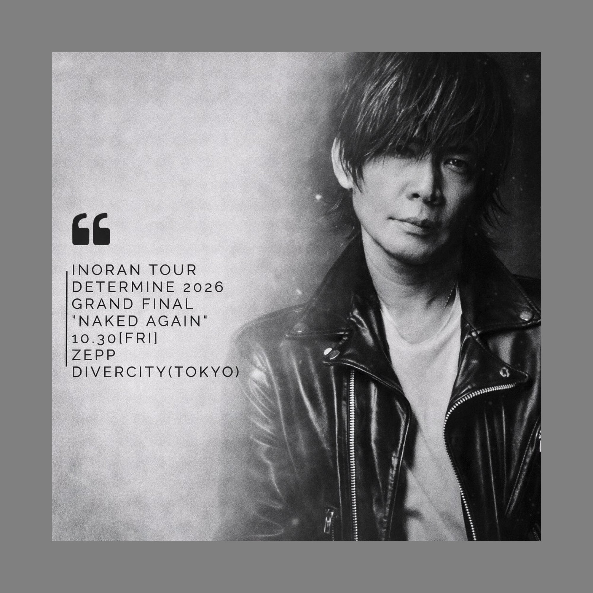 LUNA SEA ソロCD アルバム Tシャツ パーカー アクスタ INORAN LUNA SEA】35th ANNIVERSARY TOUR 2024 ERA TO ERAオフィシャル